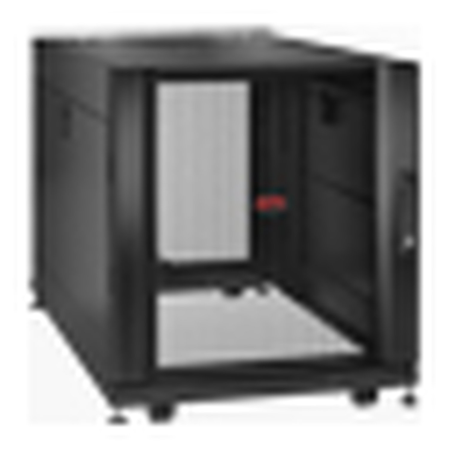 APC SCHNEIDER ELECTRIC RACK AND ACC NetShelter SX, Server Enclosure, 12U, Shock Packaging, Black,