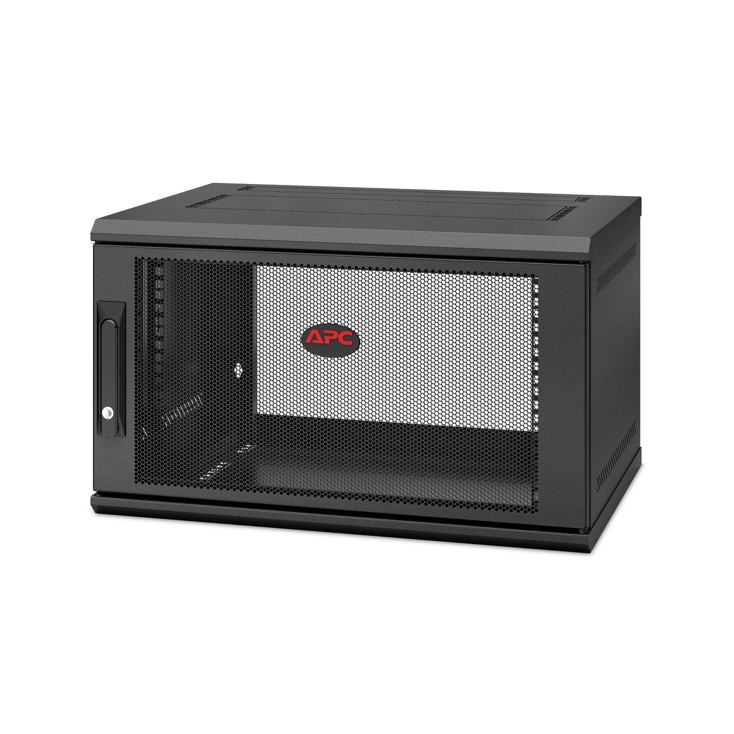 APC by Schneider Electric APC SCHNEIDER ELECTRIC RACK AND ACC NetShelter WX AR106SH4, 6U, 19inch patch cabinet, Wall