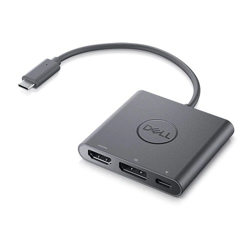 DELL PERIPHERALS Adapter USB-C to HDMI/DP with Power Pass-Through DBQAUANBC070