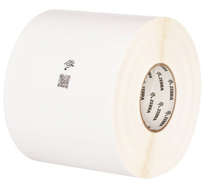 ZEBRA PRINT S1 - SUPPLIES PolyPro 3000T Gloss Removable Label White 10032211