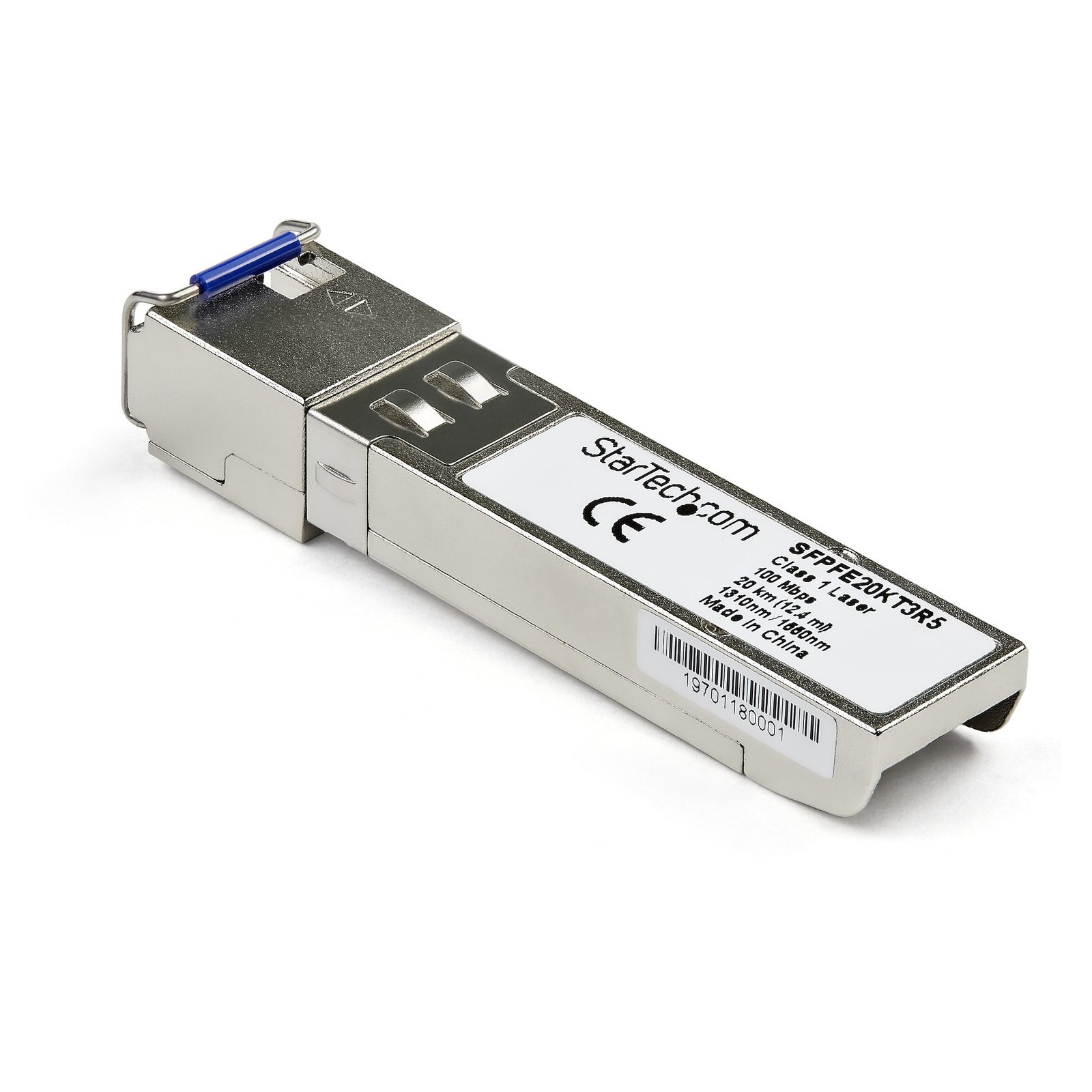 StarTech.com Juniper SFP-FE20KT15R13 Compatible SFP Module - 100BASE-BX-D - 100 MbE Ethernet BiDi SFPFE20KT5R3