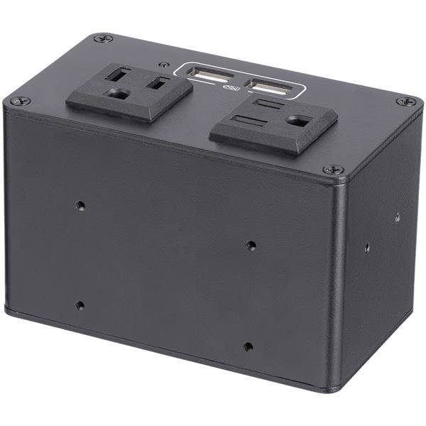 StarTech.com Power Outlet Module for Conference Table Connectivity Box MOD4POWERNA