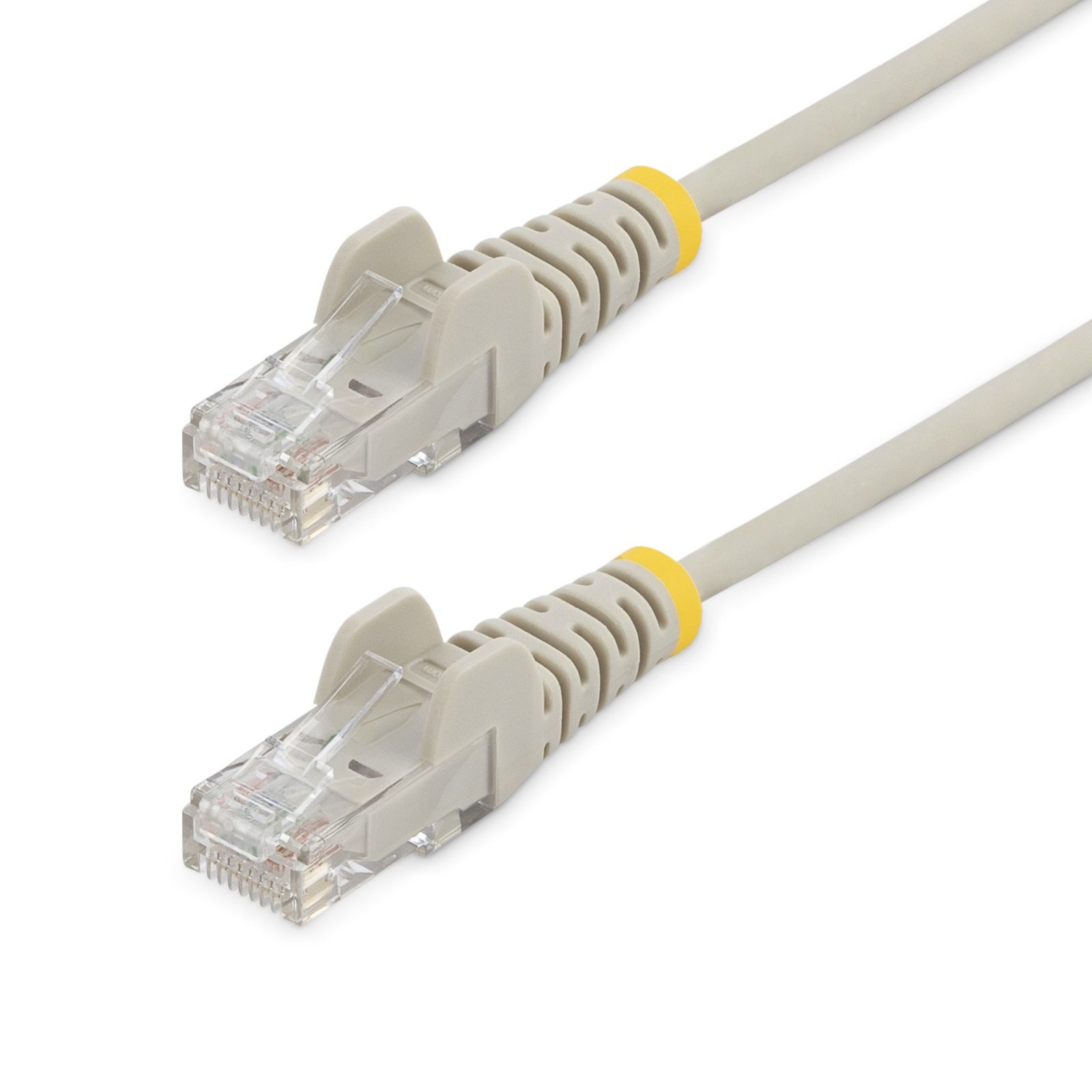 StarTech.com 0.5 m CAT6 Cable - Slim - Snagless RJ45 Connectors - Grey N6PAT50CMGRS