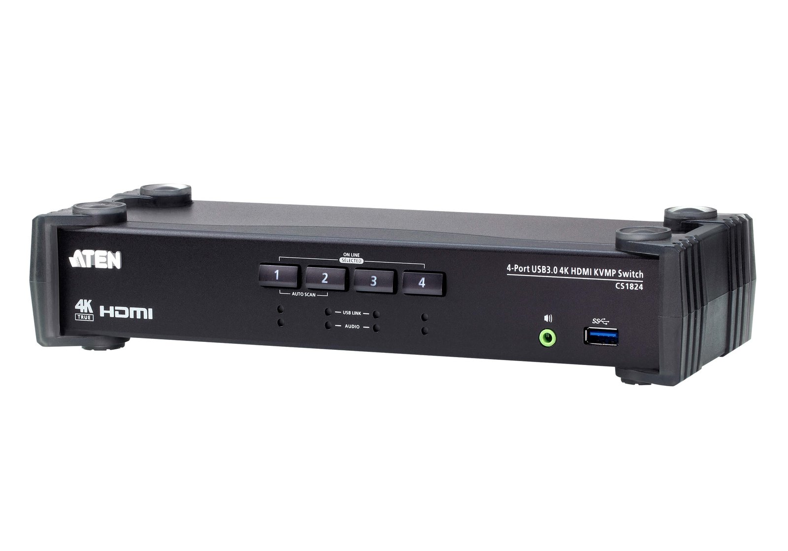 ATEN TECHNOLOGIES CS1824 KVM switch Black