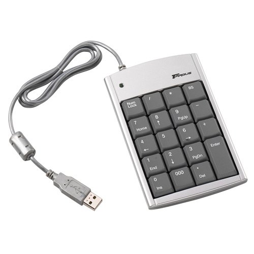Targus Ultra Mini USB Keypad numeric Silver PAUK10U
