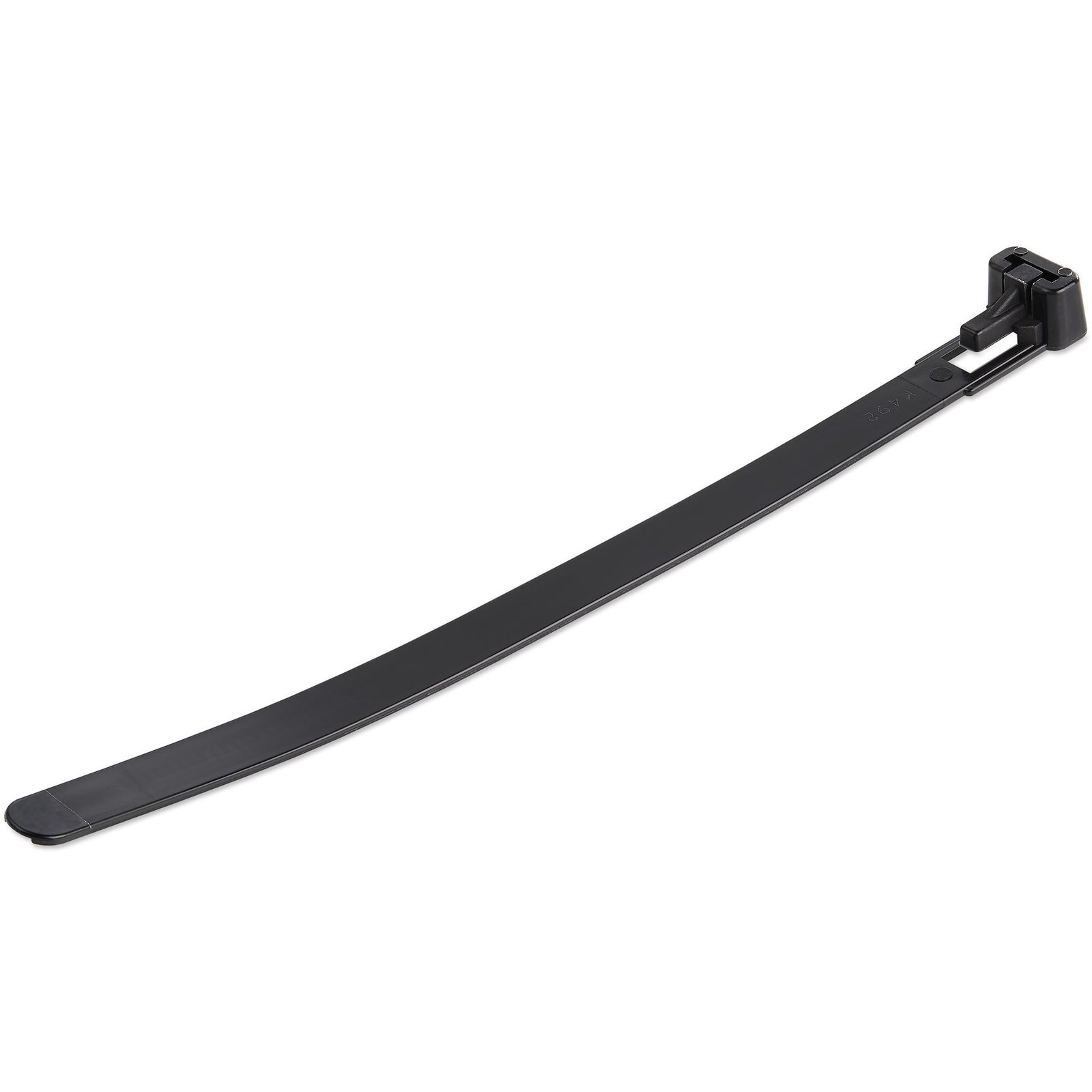 StarTech.com 6"(15cm) Reusable Cable Ties - 1/4"(7mm) wide, 1-3/8"(35mm) Bundle Dia. 50lb(22kg) CBMZTRB6BK