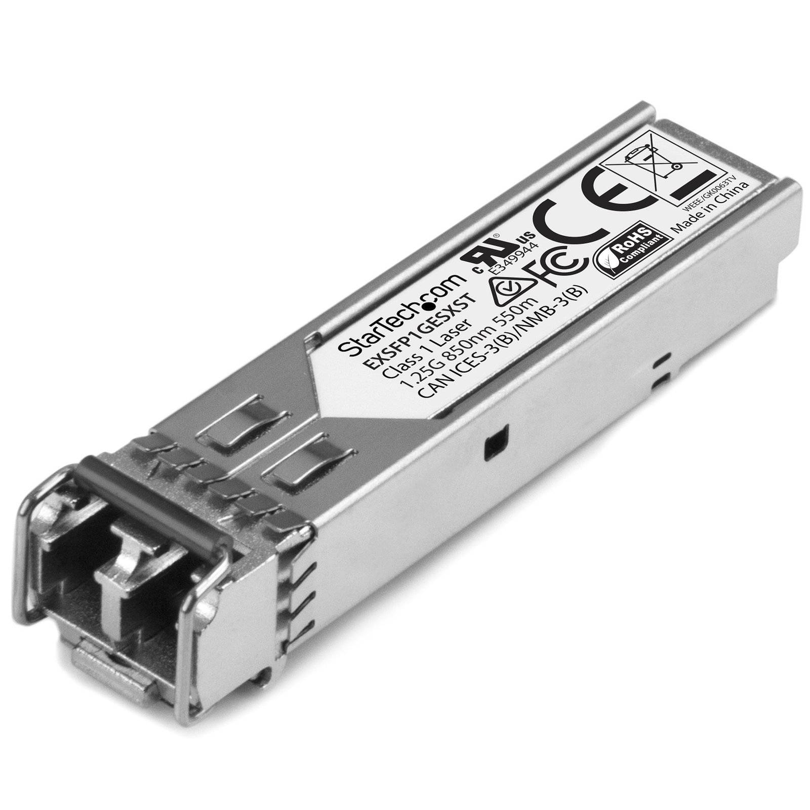 StarTech.com Juniper EX-SFP-1GE-LX Compatible SFP Module - 1000BASE-LX - 1GbE Single Mode Fiber SMF EXSFP1GELXST