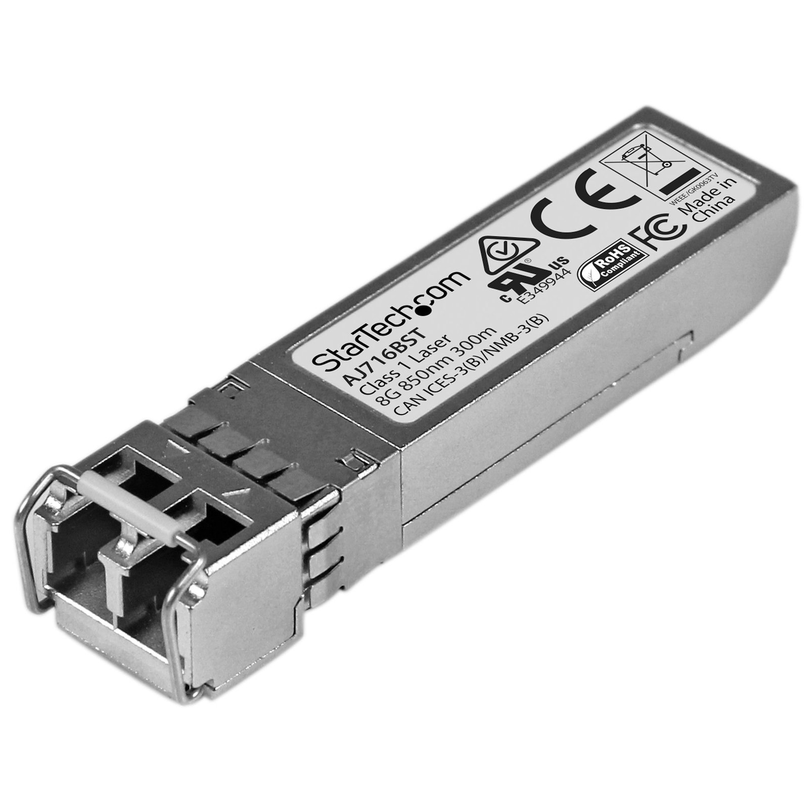 StarTech.com HPE AJ716B Compatible SFP+ Module - 8G Fiber Channel SW - 8GbE Multi Mode Optic AJ716BST