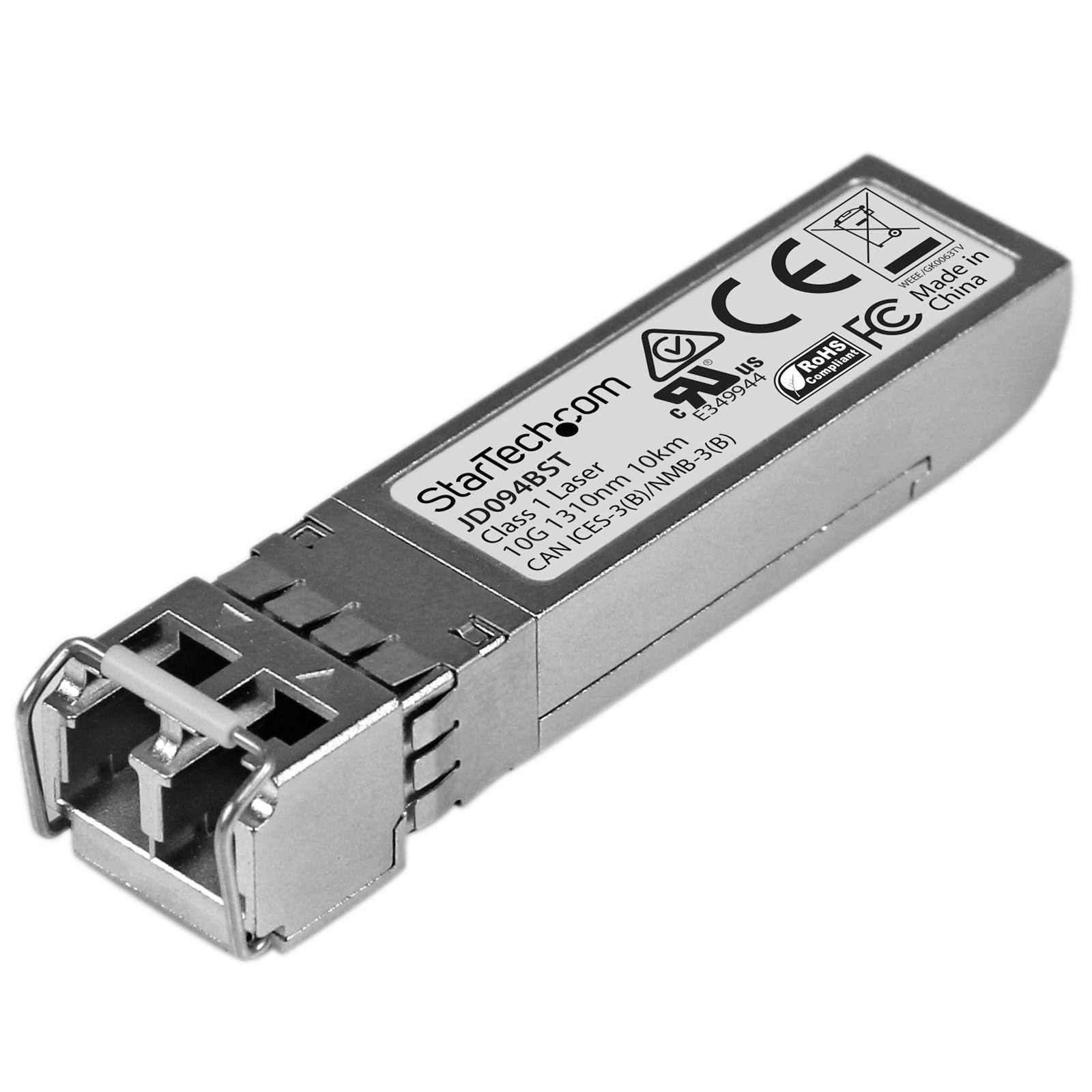 StarTech.com HPE JD094B Compatible SFP+ Module - 10GBASE-LR - 10GbE Single Mode Fiber Optic JD094BST