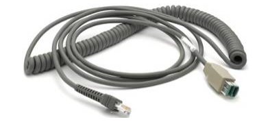 ZEBRA ENTERPRISE MCD-A1 CBA-U28-C15ZBR barcode reader accessory Charging cable