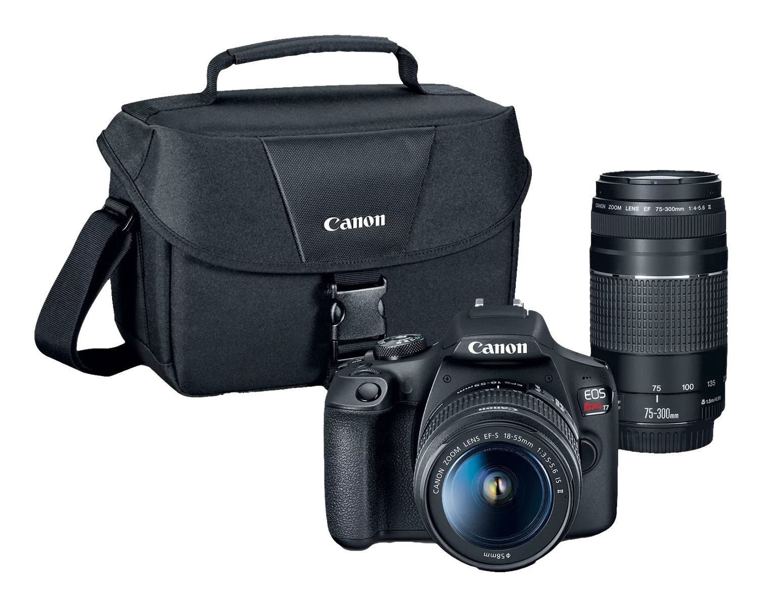 CANON-PHOTO VIDEO Canon EOS Rebel T7 Double Zoom Lens Kit 2727C021