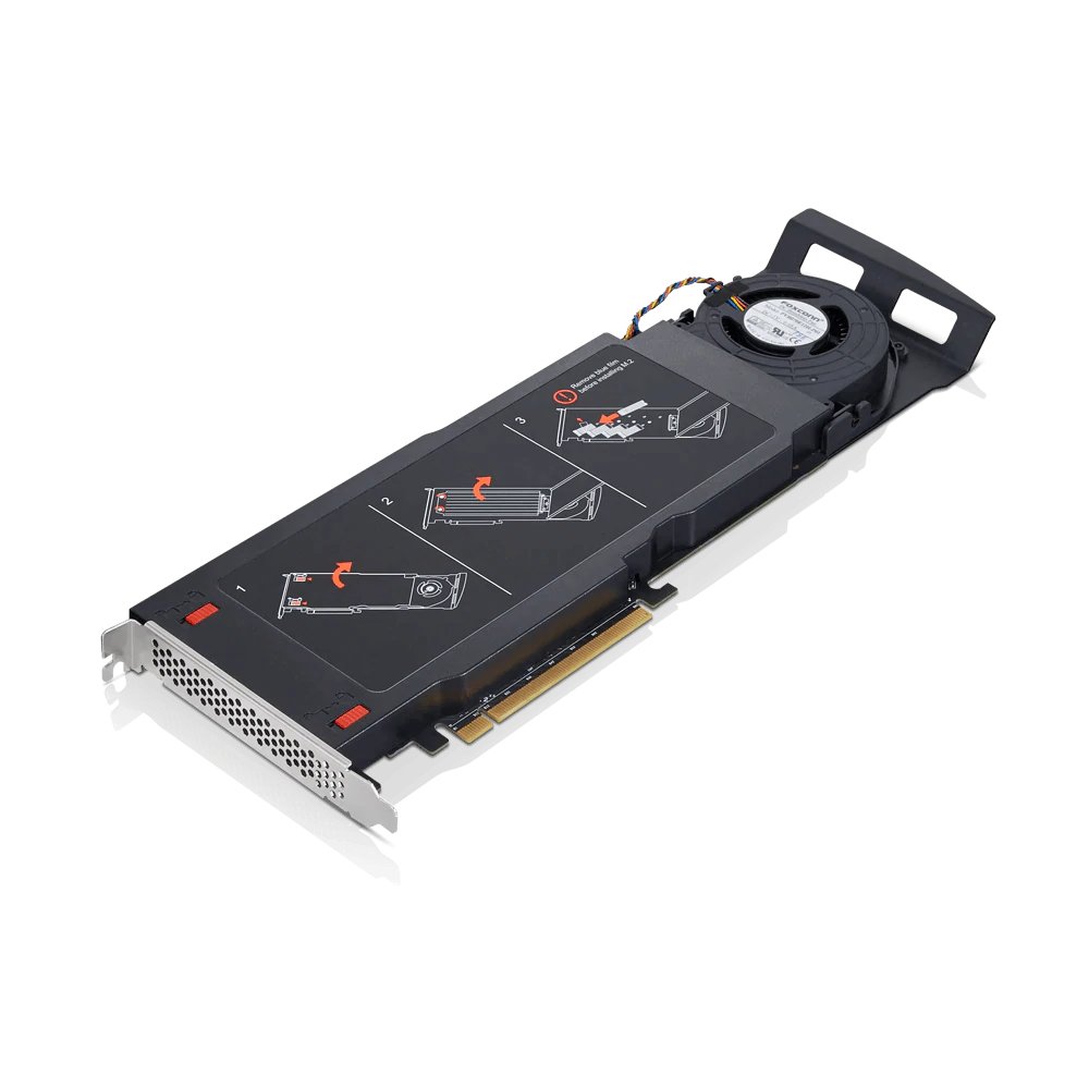LENOVO OPTIONS ThinkStation Quad AIC M.2 SSD interface cards/adapter Internal PCIe 4XH0V09766