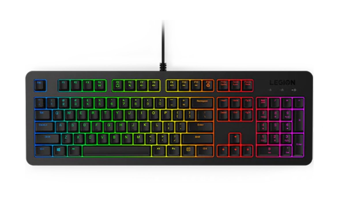 LENOVO OPTIONS Legion K300 RGB keyboard Gaming USB QWERTY US English Black GY40Y57708
