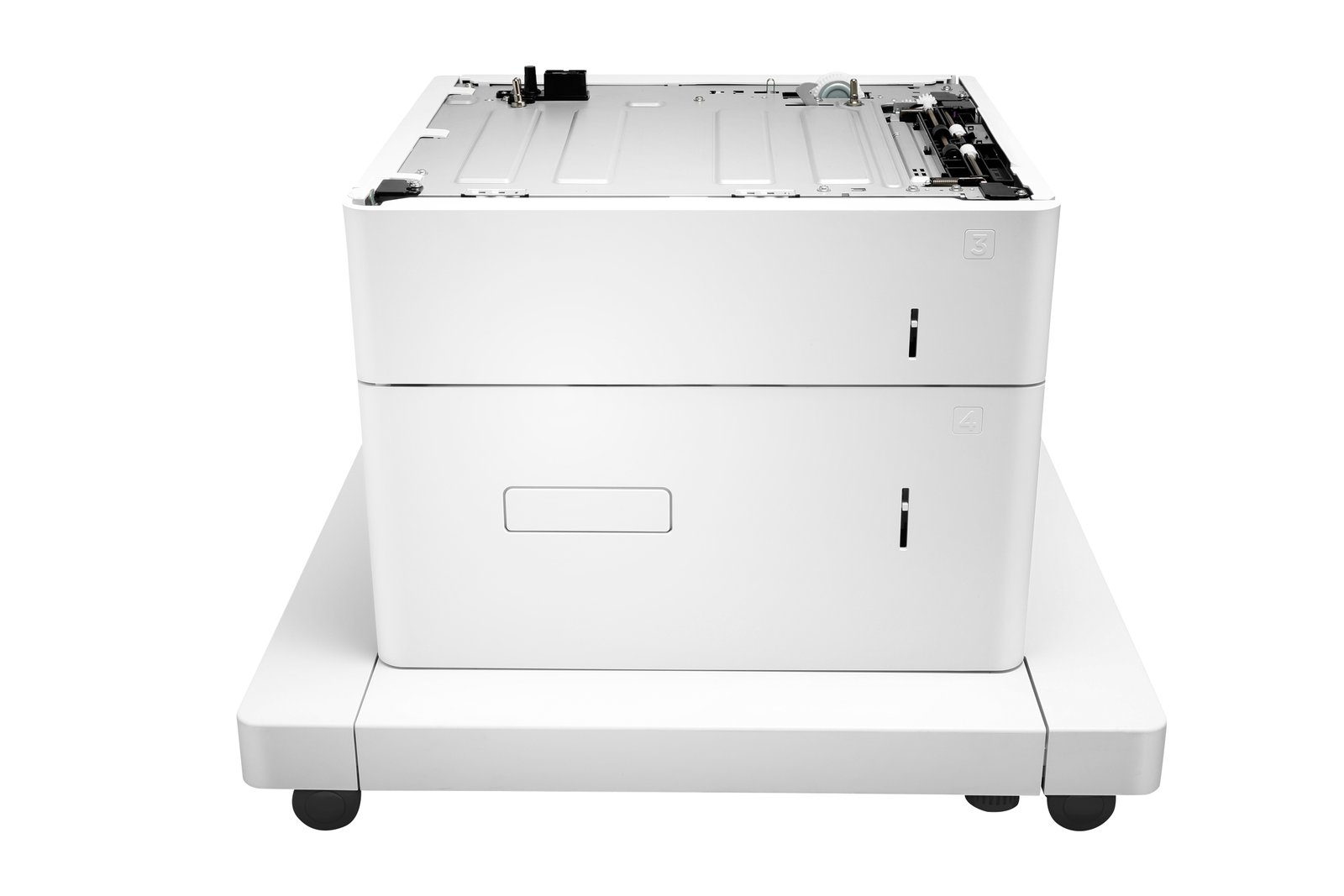 HP INC. - LASER ACCESSORIES LaserJet 1x550-sheet and 2000-sheet HCI Feeder Stand J8J92A