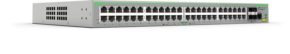 ALLIED TELESIS BOX AT-FS980M/52-10 network switch Managed L3 Fast Ethernet (10/100) 1U Grey