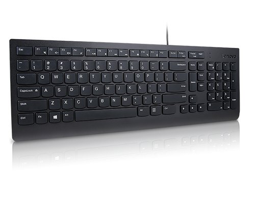 LENOVO TOP SELLER OPTIONS Essential keyboard Universal USB QWERTY US English Black 4Y41C68642