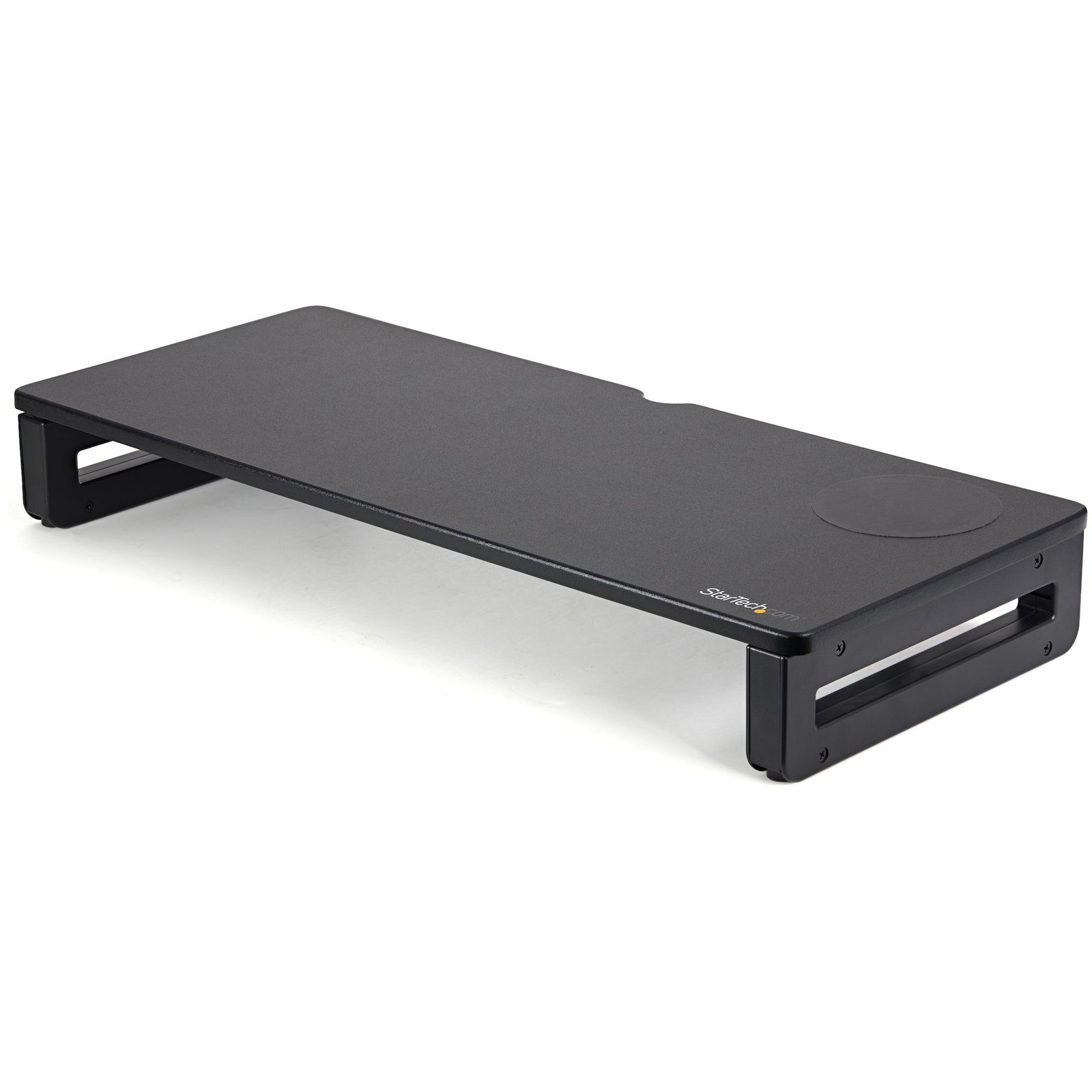 StarTech.com Monitor Riser Stand with Wireless Charging Pad - 15W Qi Charger (Fast Charge) - Height MONSTADQI