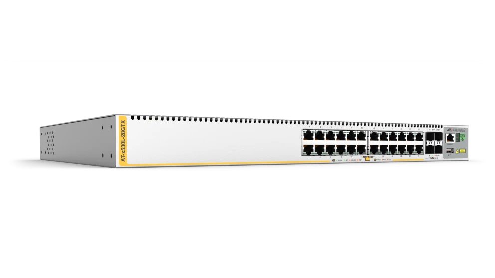ALLIED TELESIS BOX AT-X530L-28GTX-90 network switch Managed L3 Gigabit Ethernet (10/100/1000) Grey