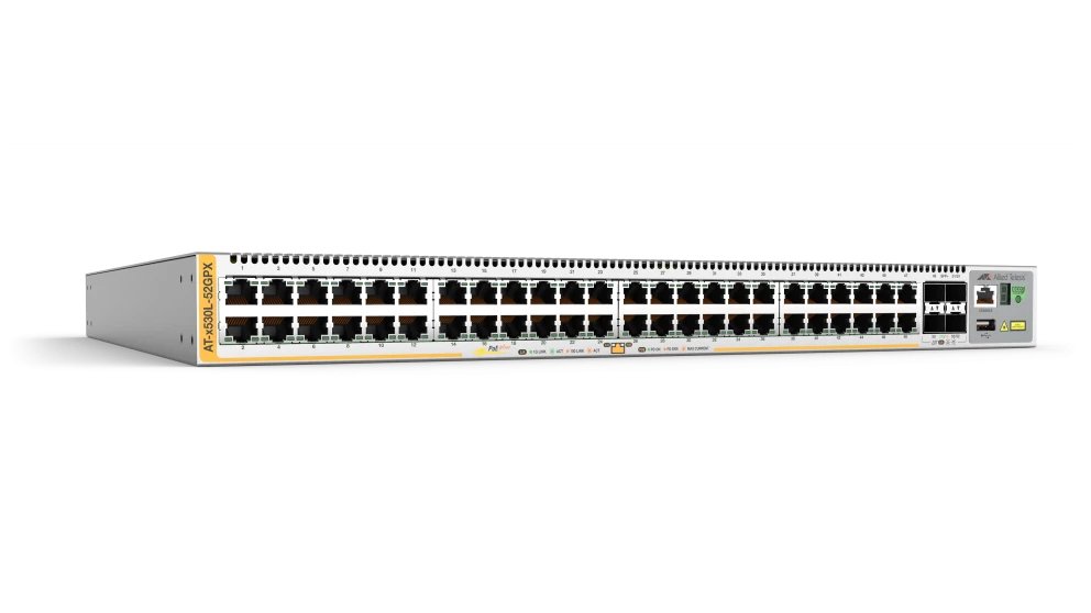 ALLIED TELESIS BOX AT-X530L-52GPX-90 network switch Managed L3 Gigabit Ethernet (10/100/1000) Power