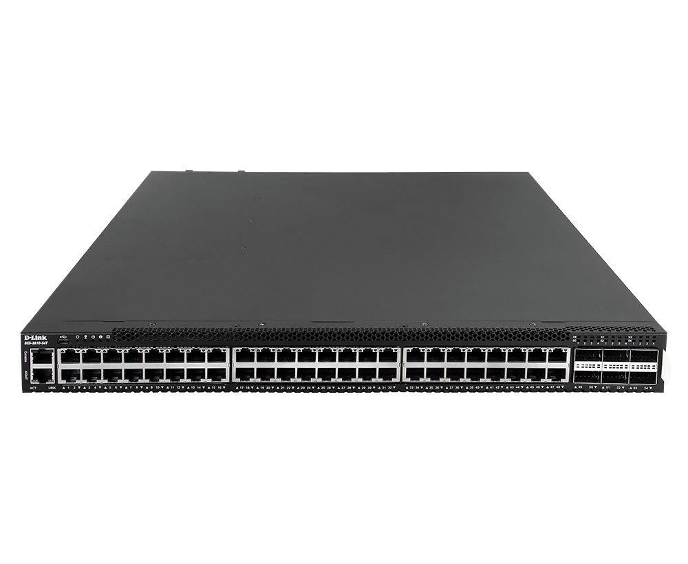 D-LINK BUSINESS PRODUCTS SOLUTIONS 48-port 10GBase-T Layer 3 Stackable 10G Managed Switch