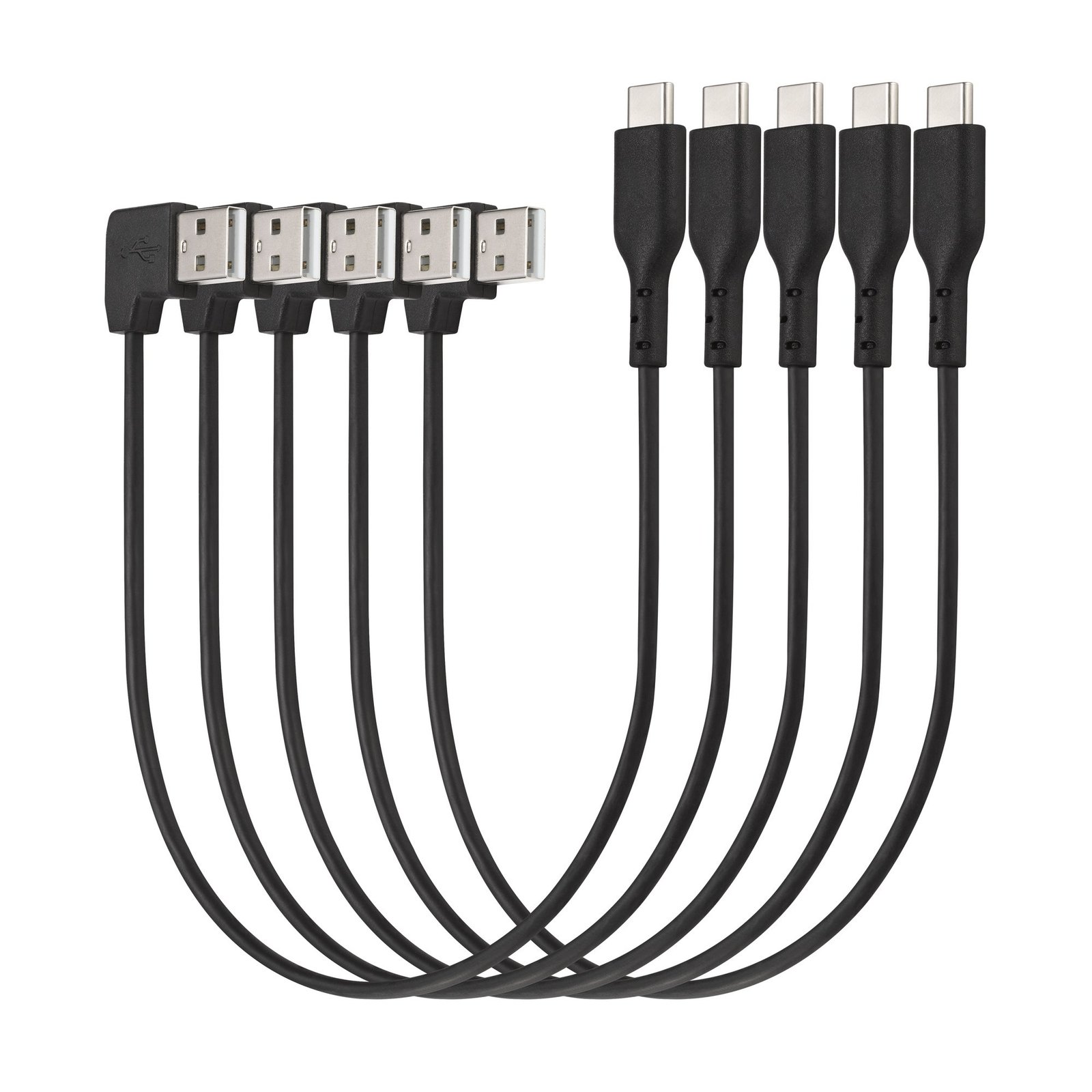 KENSINGTON TECHNOLOGY GROUP Charge & Sync USB-A to USB-C Cable (5 Pack) K65610WW
