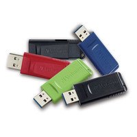 VERBATIM CORPORATION Store 'n' Go USB flash drive 32 GB Type-A Black, Blue, Green, Red 70897