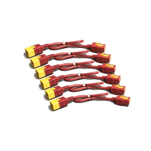 APC SCHNEIDER ELECT IT DIRECT SHIP AP8716SX340 power cable Red 1.8 m C19 coupler C20