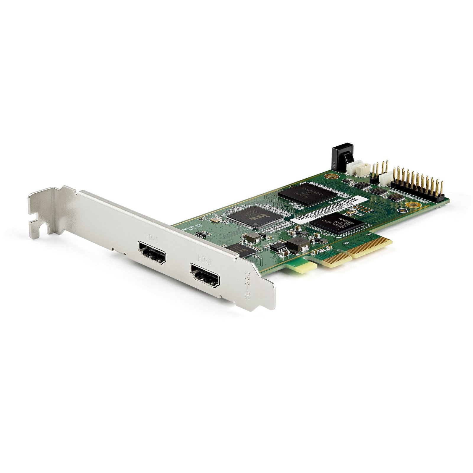 StarTech.com PCIe HDMI Capture Card - 4K 60Hz PCI Express 2.0 w/HDR10 - x4 Video Device for Desktop PEXHDCAP4K