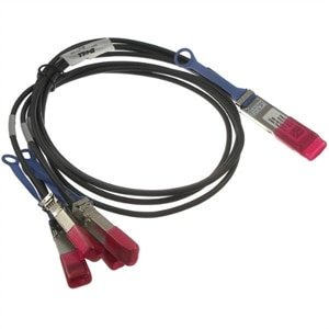 DELL ENTERPRISE ACCESSORIES 470-ABQB InfiniBand/fibre optic cable 3 m QSFP28 4x SFP28 Black, Red