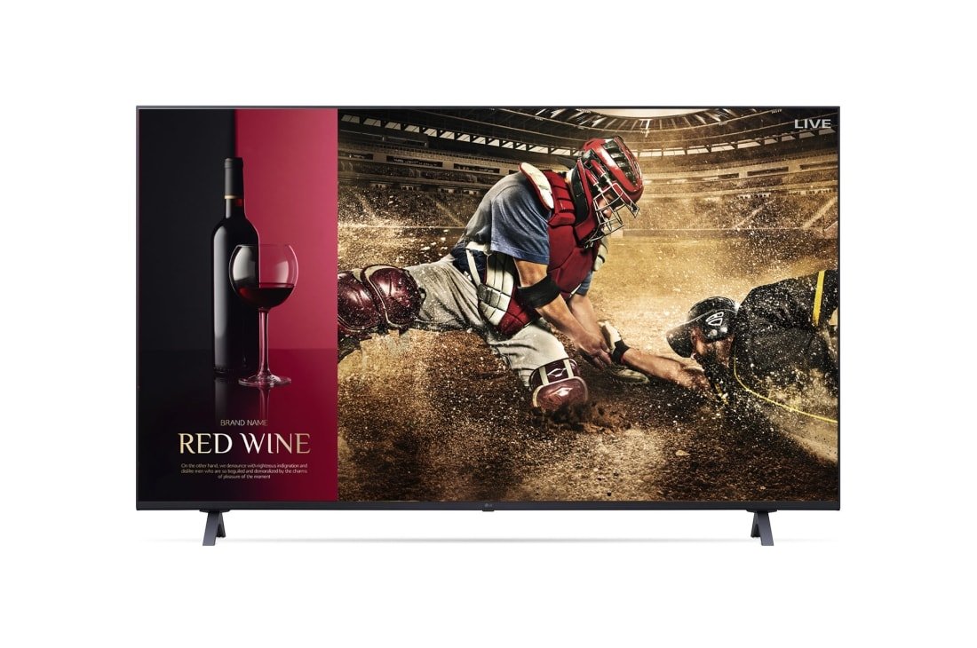 LG COMMERCIAL TV 65UR340C9UD Signage Display Digital flat panel 165.1 cm (65") IPS Wi-Fi 4K Ultra