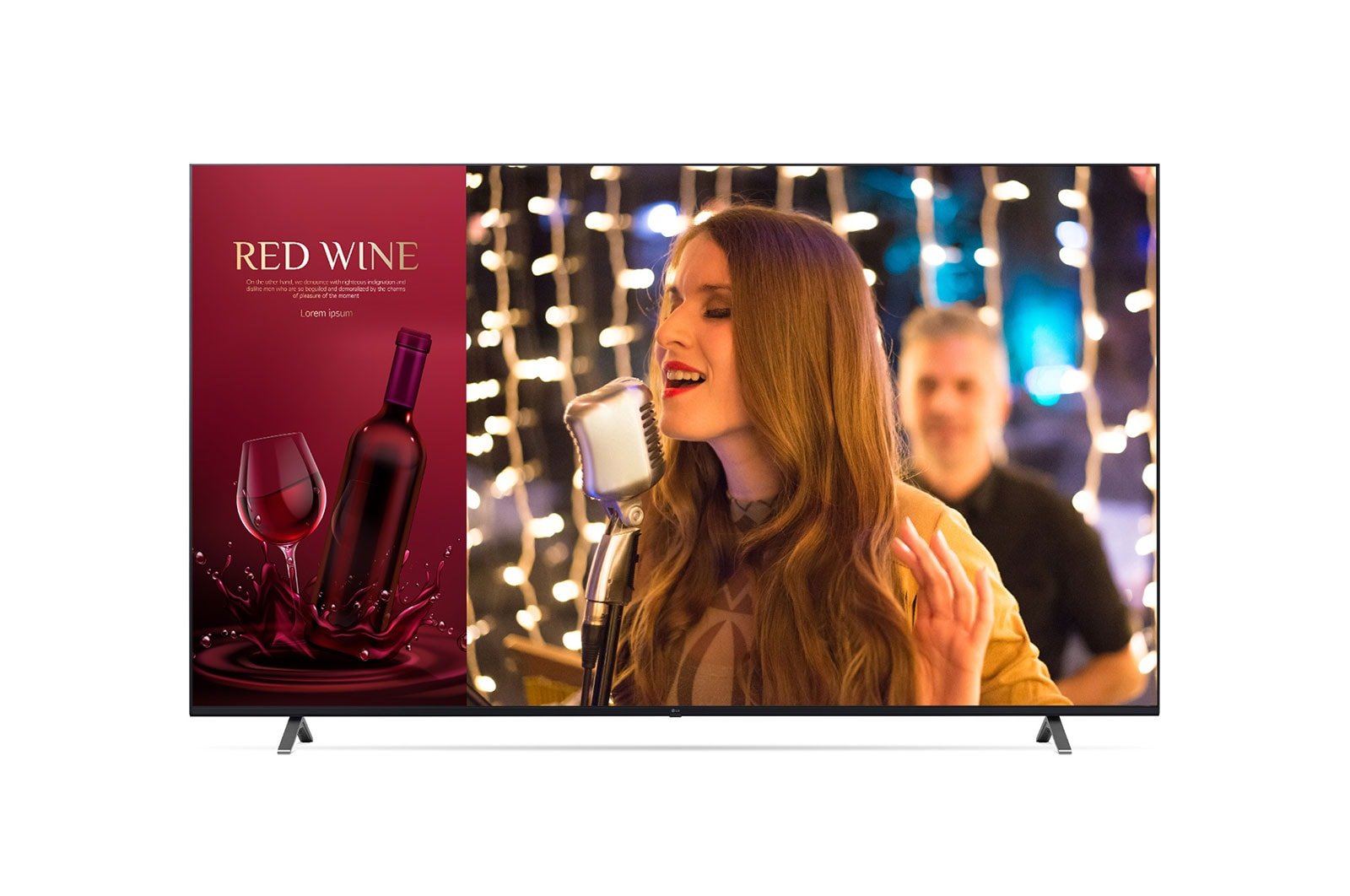 LG COMMERCIAL TV 43UR640S9UD Signage Display Digital flat panel 109.2 cm (43") Wi-Fi 300 cd/m² 4K