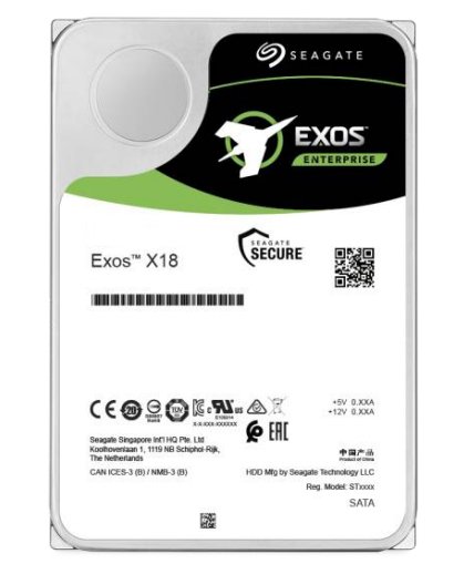 SEAGATE - ENTERPRISE SINGLE Exos X18 internal hard drive 14 TB 7200 RPM 256 MB 3.5" Serial ATA III