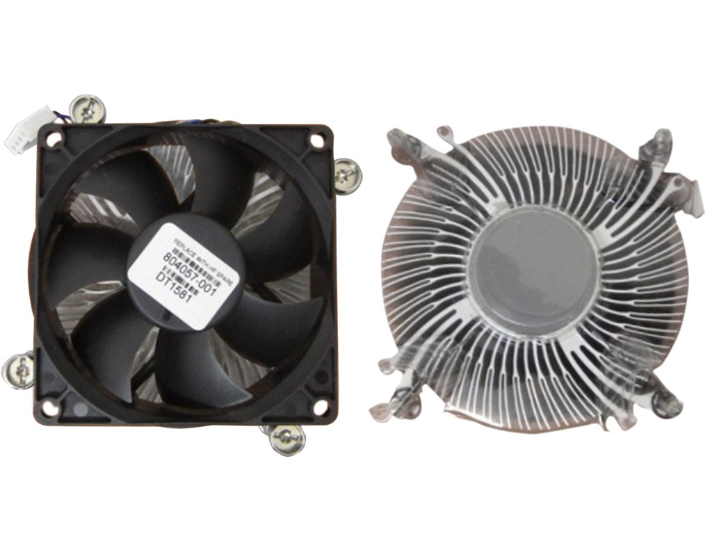 HPI - RPB CERTIFIED PARTS HP 804057-001 computer cooling system Processor Air cooler Black, Silver