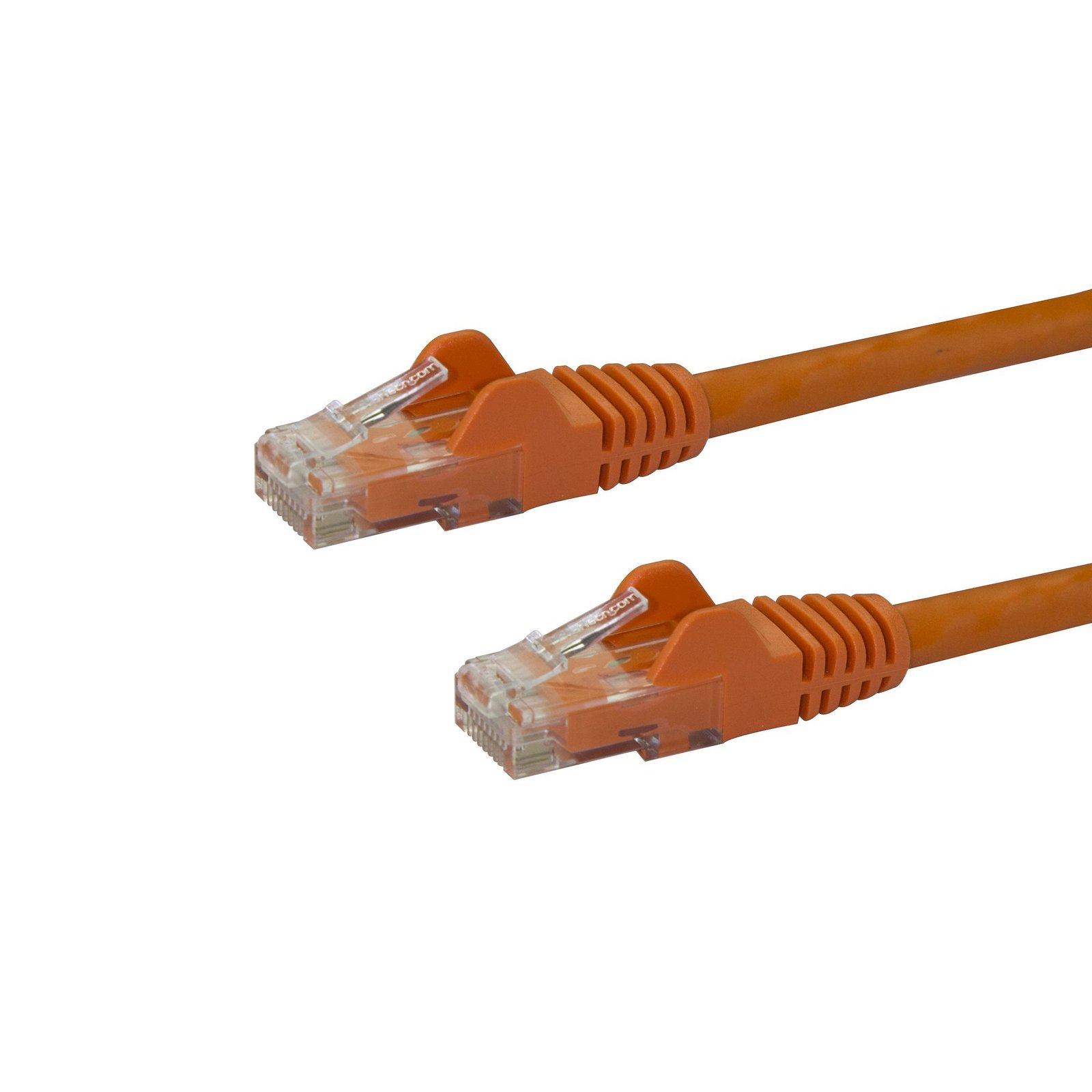 StarTech.com 14ft CAT6 Ethernet Cable - Orange CAT 6 Gigabit Wire -250MHz 100W PoE RJ45 UTP