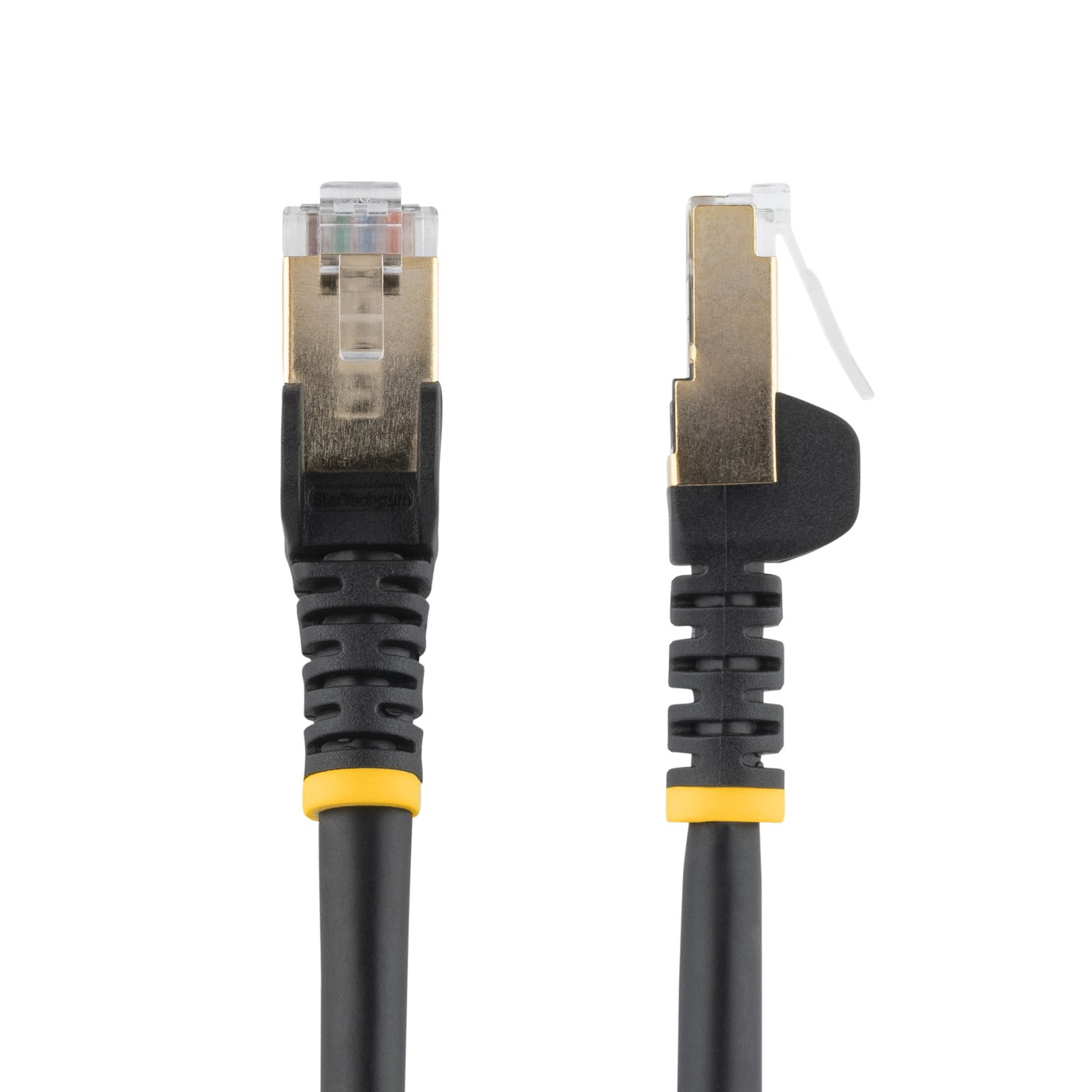 StarTech.com 9ft CAT6a Ethernet Cable - 10 Gigabit Shielded Snagless RJ45 100W PoE Patch Cord - C6ASPAT9BK