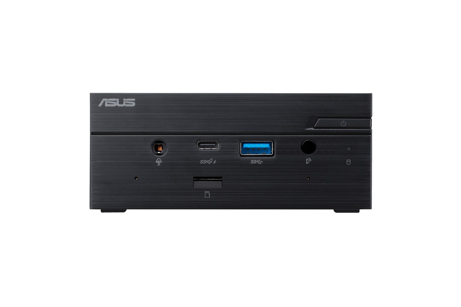 ASUS - SFF PN62S-BB7054MD2 PC/workstation barebone Mini PC Black i7-10710U 1.1 GHz