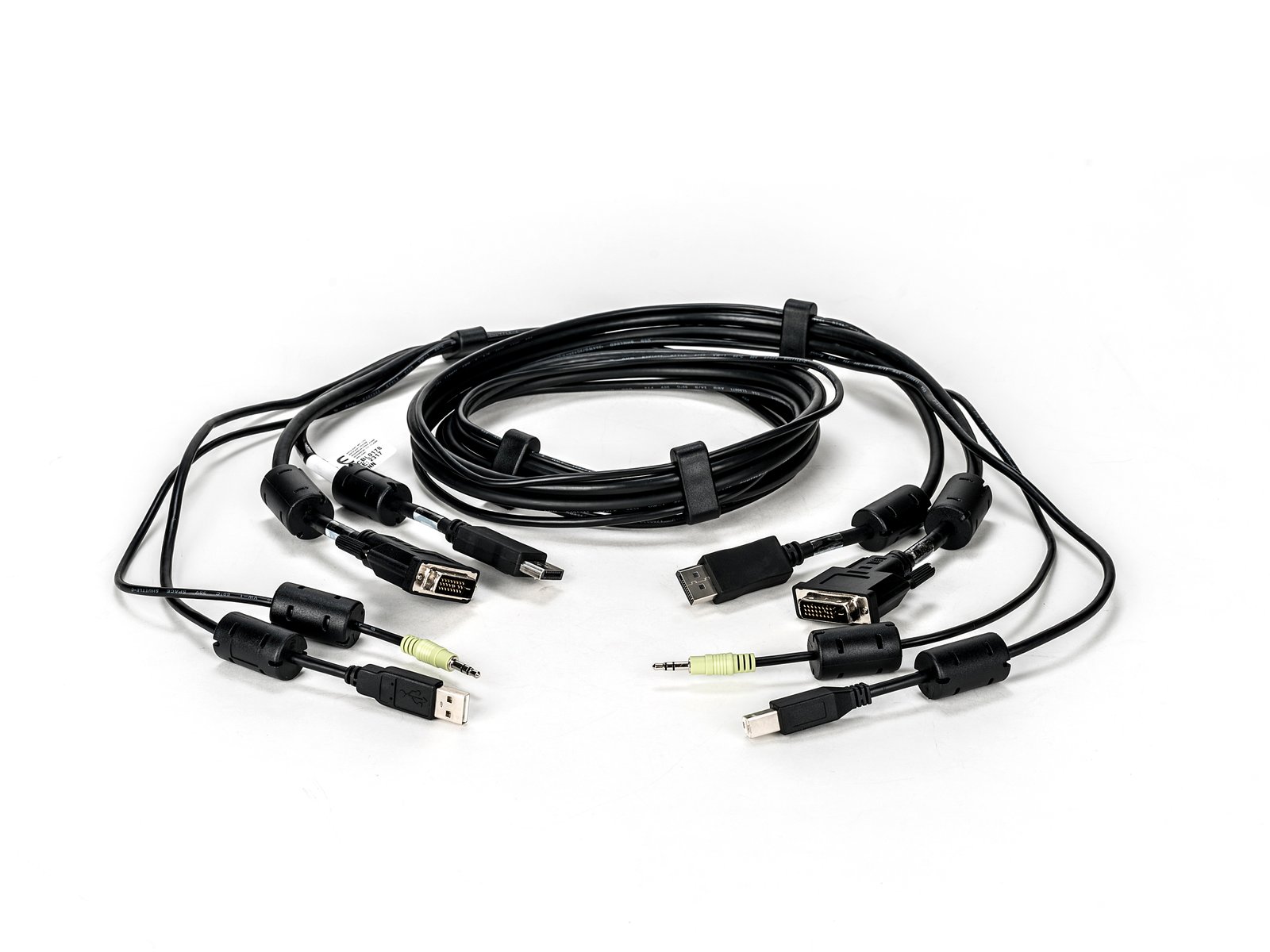 VERTIV-IT SYSTEMS Vertiv Avocent CABLE, 1 DVI-D/1 DISPLAYPORT/1 USB/1 AUDIO, 6FT CBL0178
