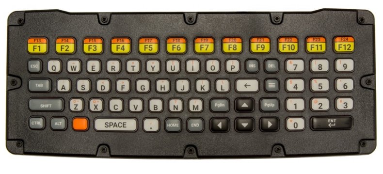 ZEBRA ENTERPRISE MCD-A1 KYBD-QW-VC80-L-1 mobile device keyboard QWERTY English USB Black