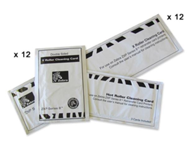 ZEBRA PRINT C5 - LOW CARD SUPPLIES ZXP Series 8 Cleaning Kit 105999-801
