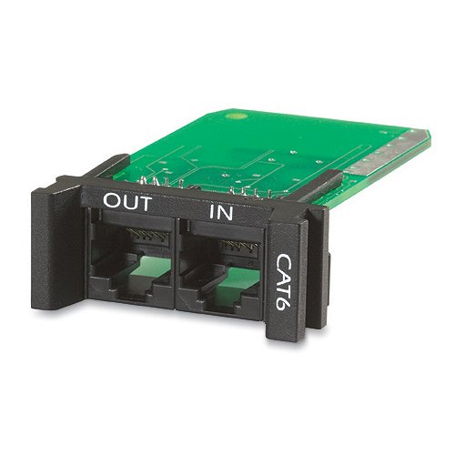 APC SCHNEIDER ELECTRIC IT USA Surge Module for CAT6 or CAT5/5e Network Line, Replaceable, 1U, use