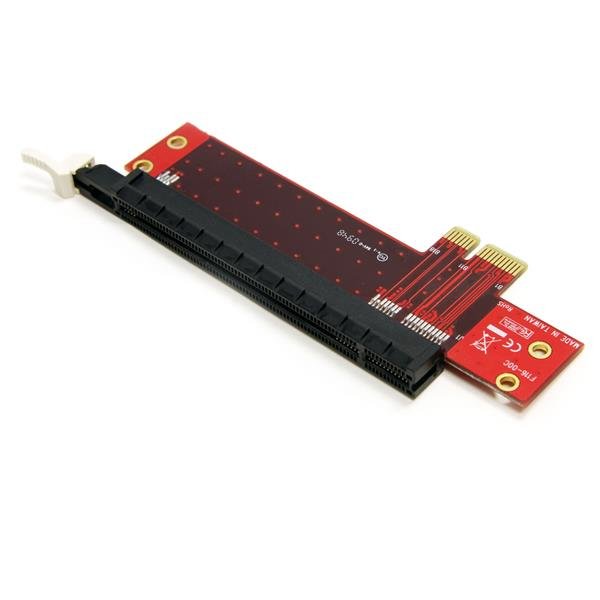 StarTech.com PCI Express X1 to X16 Low Profile Slot Extension Adapter - TAA PEX1TO162