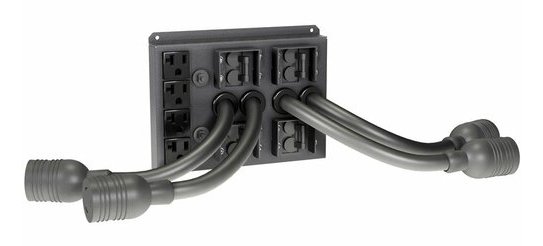 VERTIV-1 PHASE UPS Vertiv PD2-103 power distribution unit (PDU) 6 AC outlet(s) Black