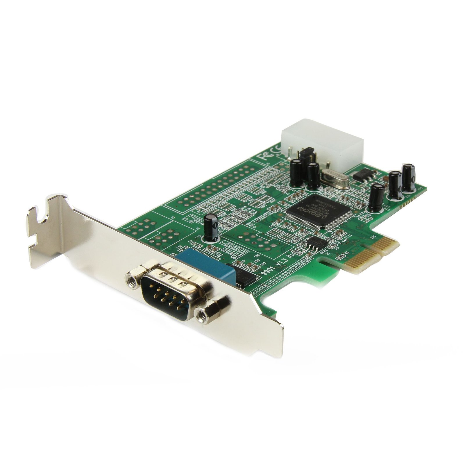 StarTech.com 1-port PCI Express RS232 Serial Adapter Card - PCIe Host Controller - to DB9 - 16550 PEX1S553LP
