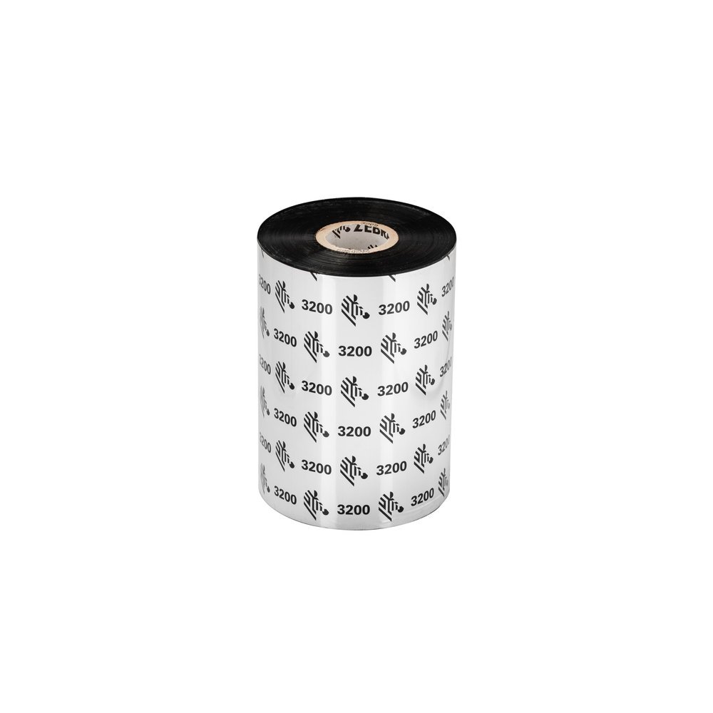 ZEBRA PRINT S1 - SUPPLIES 3200 Wax/Resin thermal ribbon 450 m Black 03200BK10245