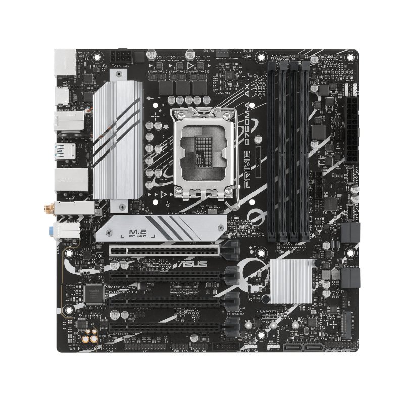 ASUS - MOTHERBOARDS PRIME B760M-A AX motherboard Intel B760 LGA 1700 micro ATX