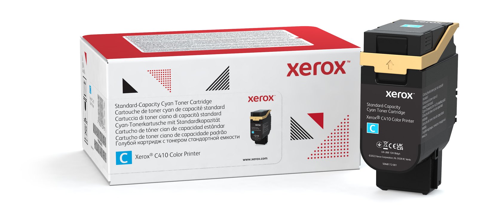 XEROX SUPPLIES Genuine ® C410 Color Printer/VersaLink® C415 Multifunction Printer Cyan Standard