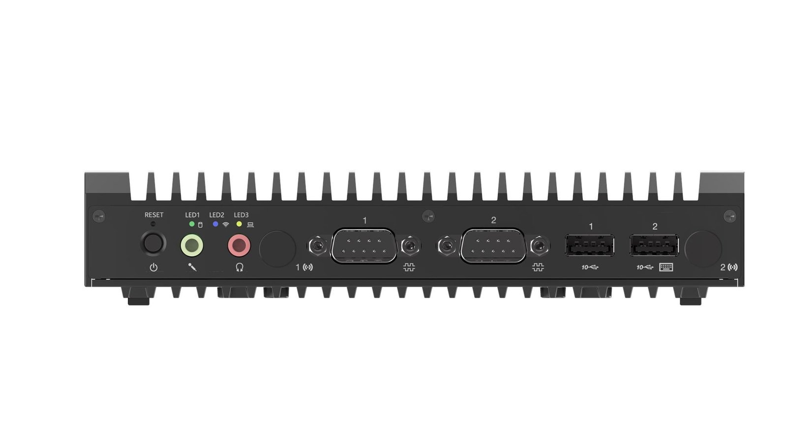 LENOVO TOPSELLER DT ThinkEdge SE10 Intel Atom® 8 GB DDR4-SDRAM 256 SSD Black 12NK000VUT