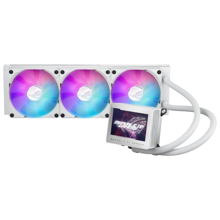 ASUS - COMPONENTS ROG RYUJIN III 360 ARGB White Edition Processor All-in-one liquid cooler 12 cm 1