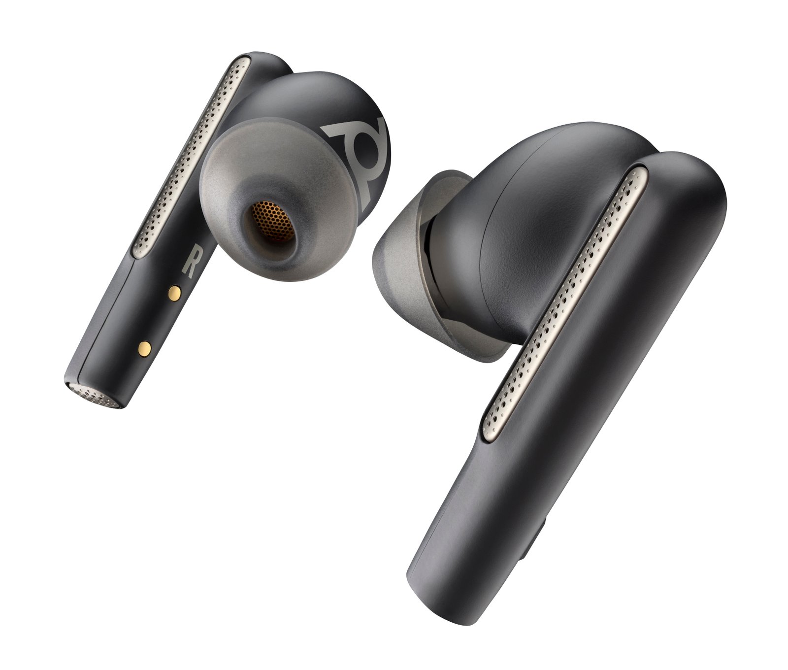 HP POLY HEADSETS Voyager Free 60/60+ Black Earbuds (2 Pieces) 8L5A6AA