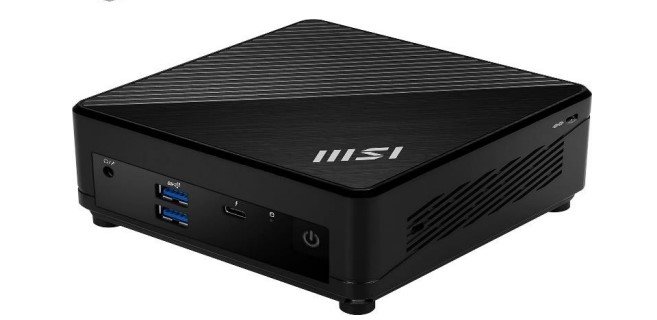 MSI - SYSTEMS CUBI 5 12M-086BUS Intel® Core™ i3 i3-1215U Mini PC Black